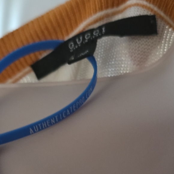 Gucci Cream and Brown Long Sleeve Dress - Picture 5 of 14